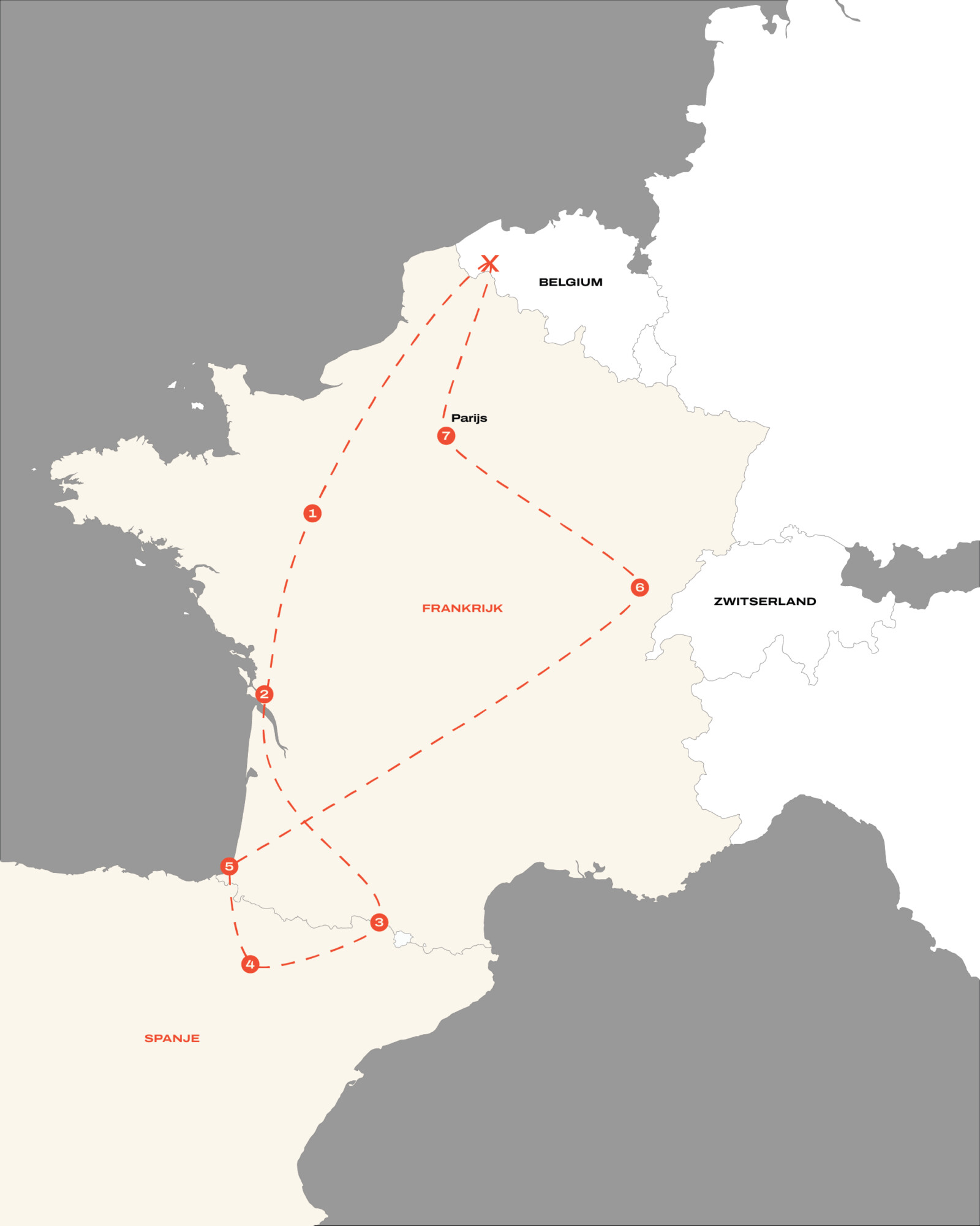 Map Baskenland